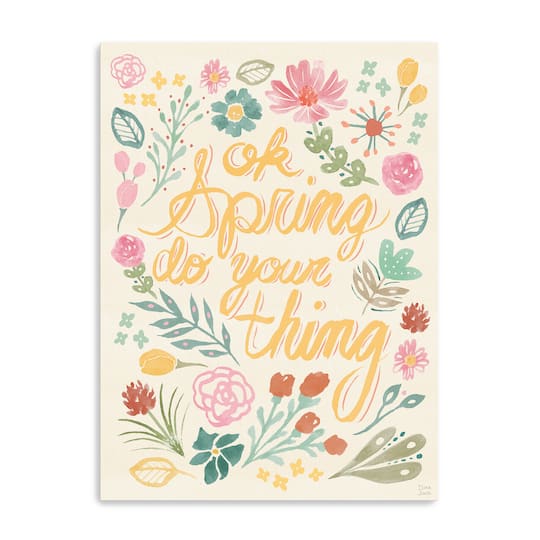Lumaprints Spring Song IV Canvas Giclée Art